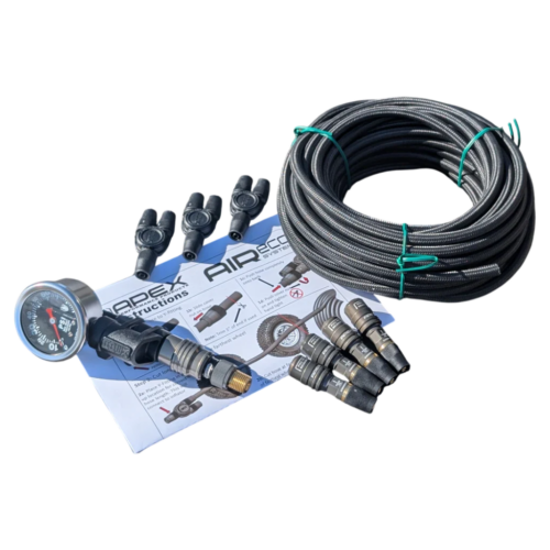 System do jednoczesnego pompowania czterech opon Apex Multi Tyre Inflator