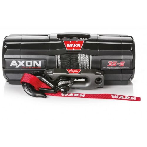 Wyciągarka z liną syntetyczną 3500 lbs Warn Axon 35-S ATV/UTV Plow Mode