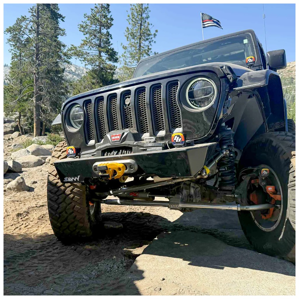 Zderzak aluminiowy przód z płytą pod wyciągarkę Savvy Offroad Krawler Lite - obrazek 3