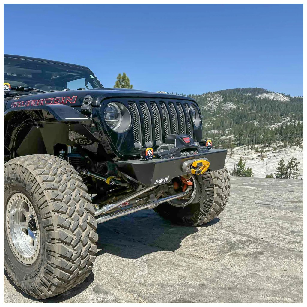 Zderzak aluminiowy przód z płytą pod wyciągarkę Savvy Offroad Krawler Lite - obrazek 4