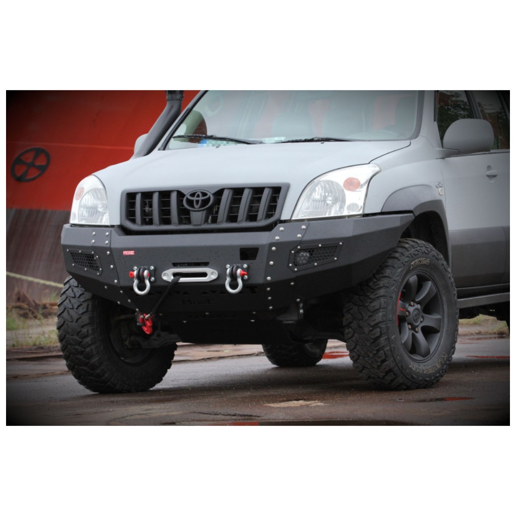 Zderzak stalowy przód z płytą pod wyciągarkę MorE 4x4 - obrazek 2