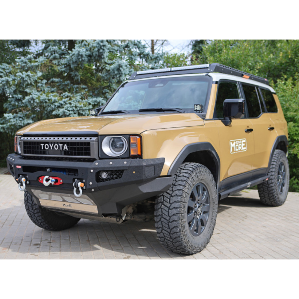 Zderzak stalowy przód z płytą pod wyciągarkę MorE 4x4 - obrazek 2
