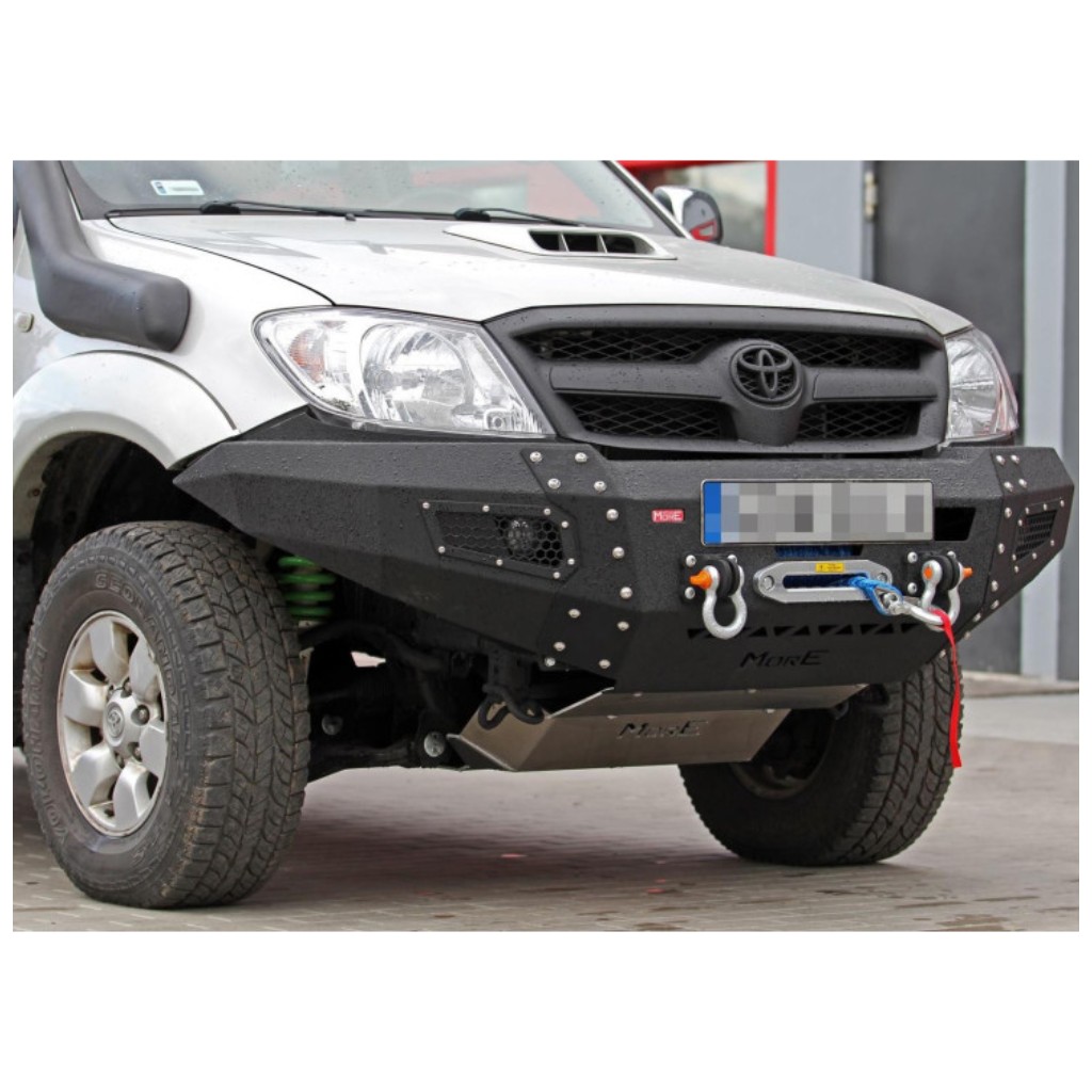 Zderzak stalowy przód z płytą pod wyciągarkę MorE 4x4 - obrazek 2