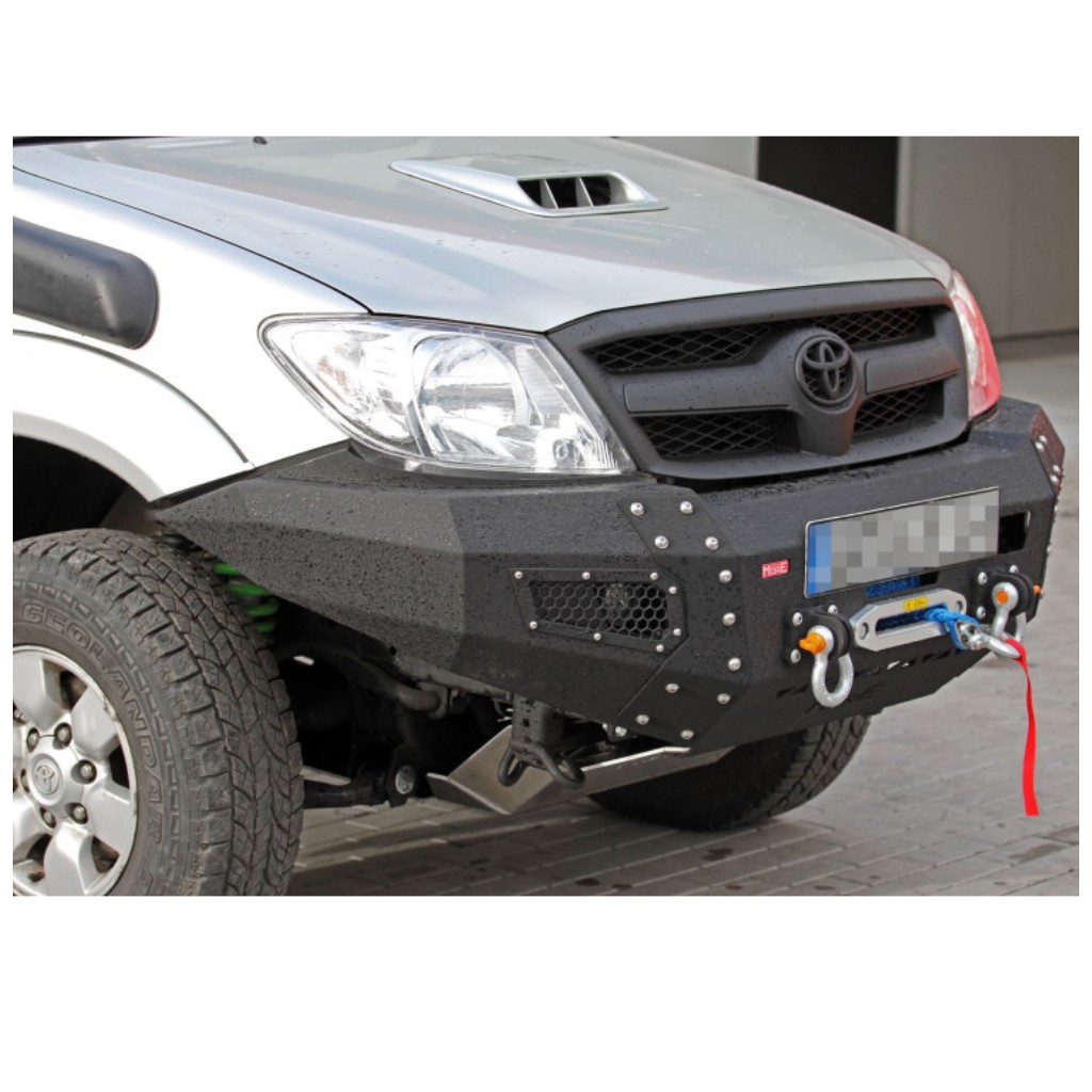 Zderzak stalowy przód z płytą pod wyciągarkę MorE 4x4 - obrazek 3