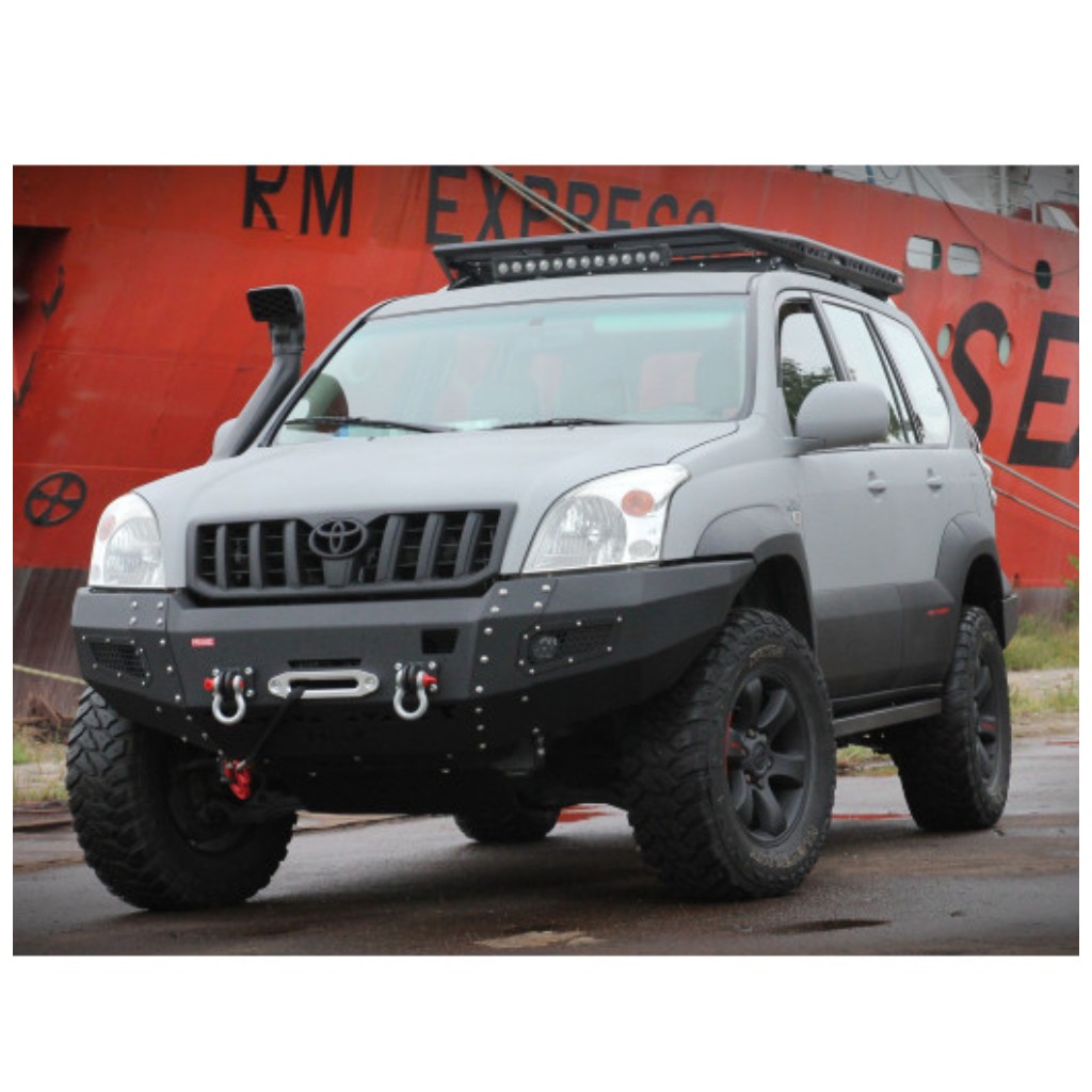 Zderzak stalowy przód z płytą pod wyciągarkę MorE 4x4 - obrazek 3