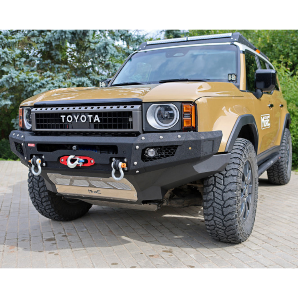 Zderzak stalowy przód z płytą pod wyciągarkę MorE 4x4 - obrazek 3