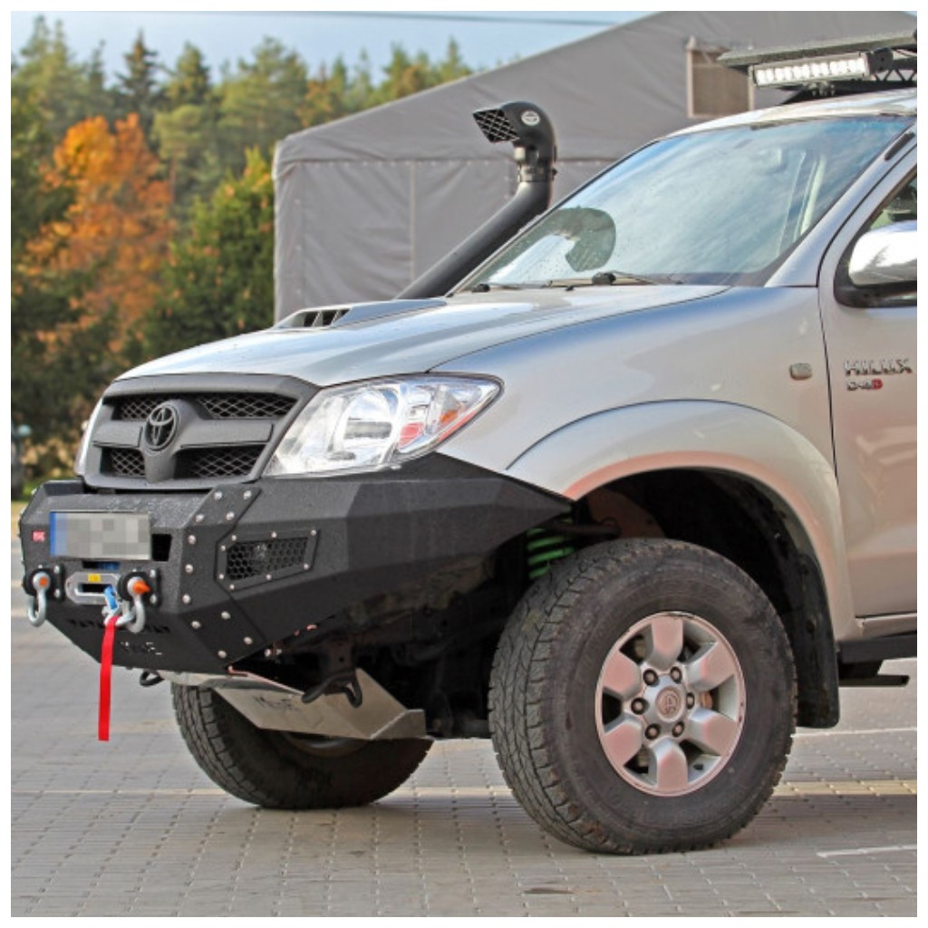 Zderzak stalowy przód z płytą pod wyciągarkę MorE 4x4 - obrazek 5