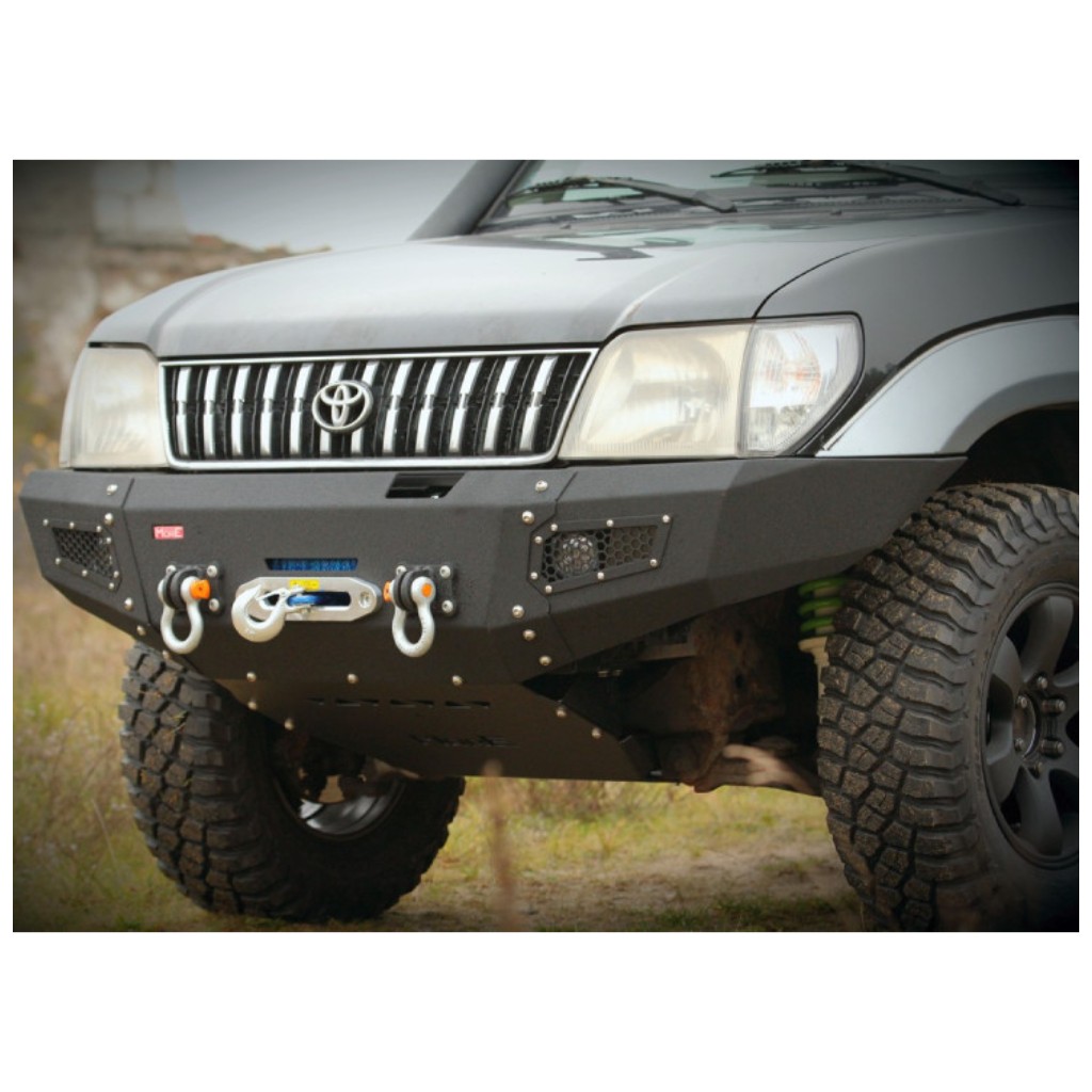 Zderzak stalowy przód z płytą pod wyciągarkę MorE 4x4
