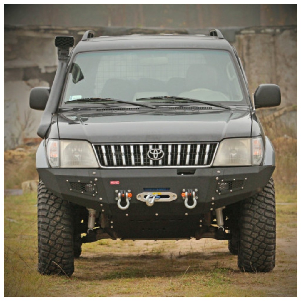 Zderzak stalowy przód z płytą pod wyciągarkę MorE 4x4 - obrazek 3
