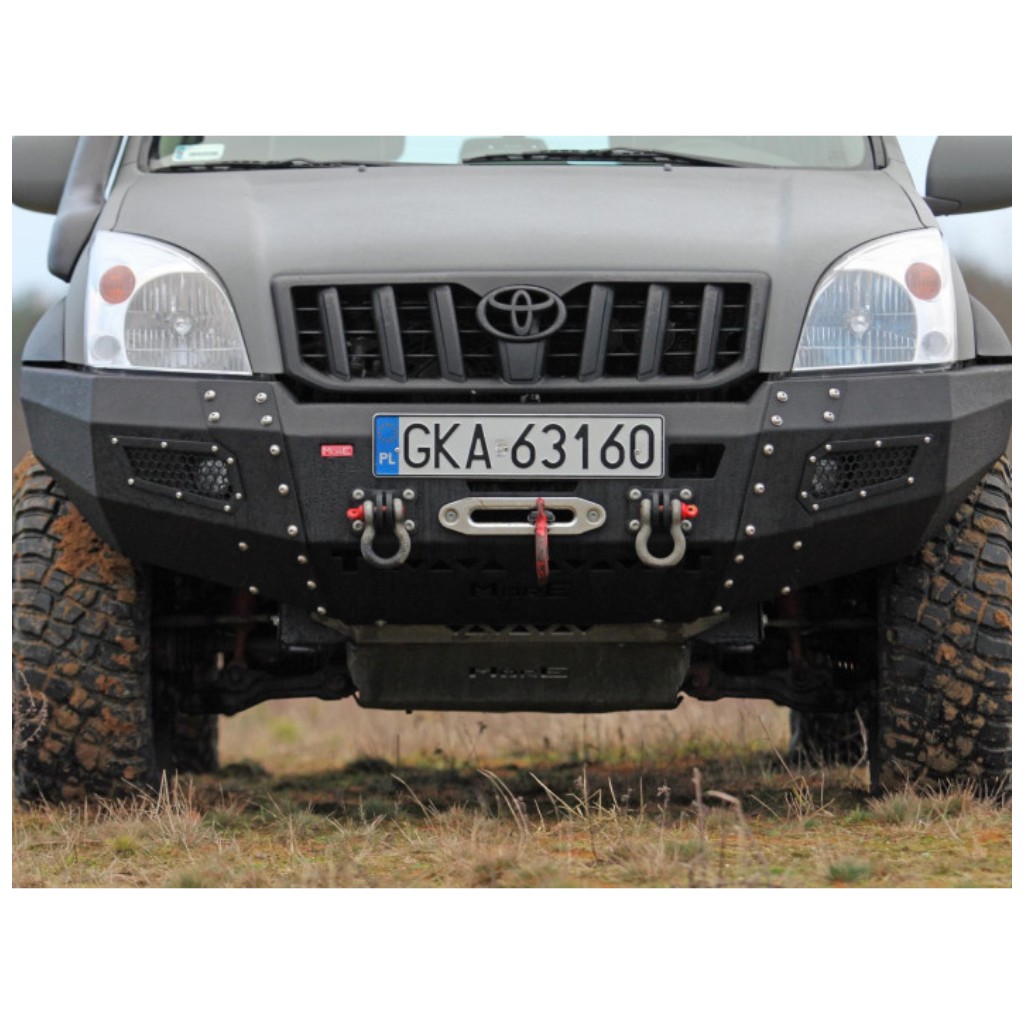 Zderzak stalowy przód z płytą pod wyciągarkę MorE 4x4 - obrazek 4