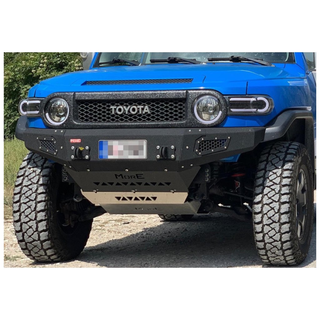 Zderzak stalowy przód z płytą pod wyciągarkę MorE 4x4 - obrazek 2