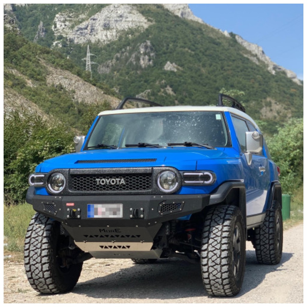 Zderzak stalowy przód z płytą pod wyciągarkę MorE 4x4 - obrazek 3