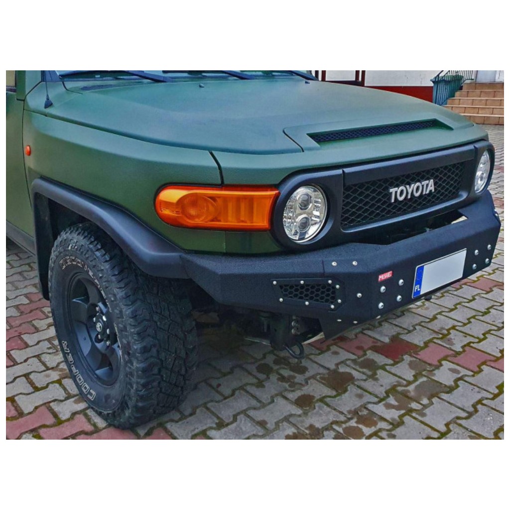Zderzak stalowy przód z płytą pod wyciągarkę MorE 4x4 - obrazek 4