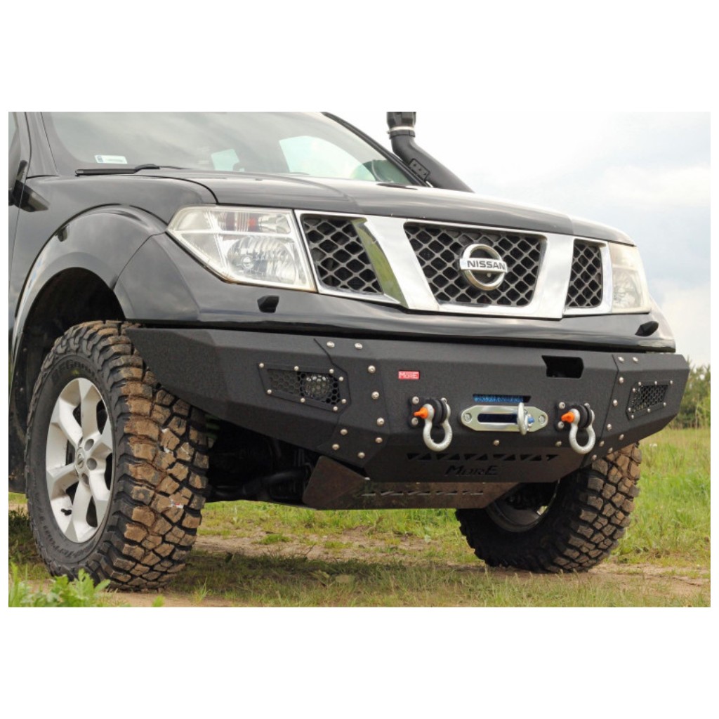 Zderzak stalowy przód z płytą pod wyciągarkę MorE 4x4