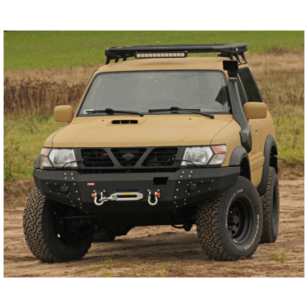 Zderzak stalowy przód z płytą pod wyciągarkę MorE 4x4 - obrazek 3