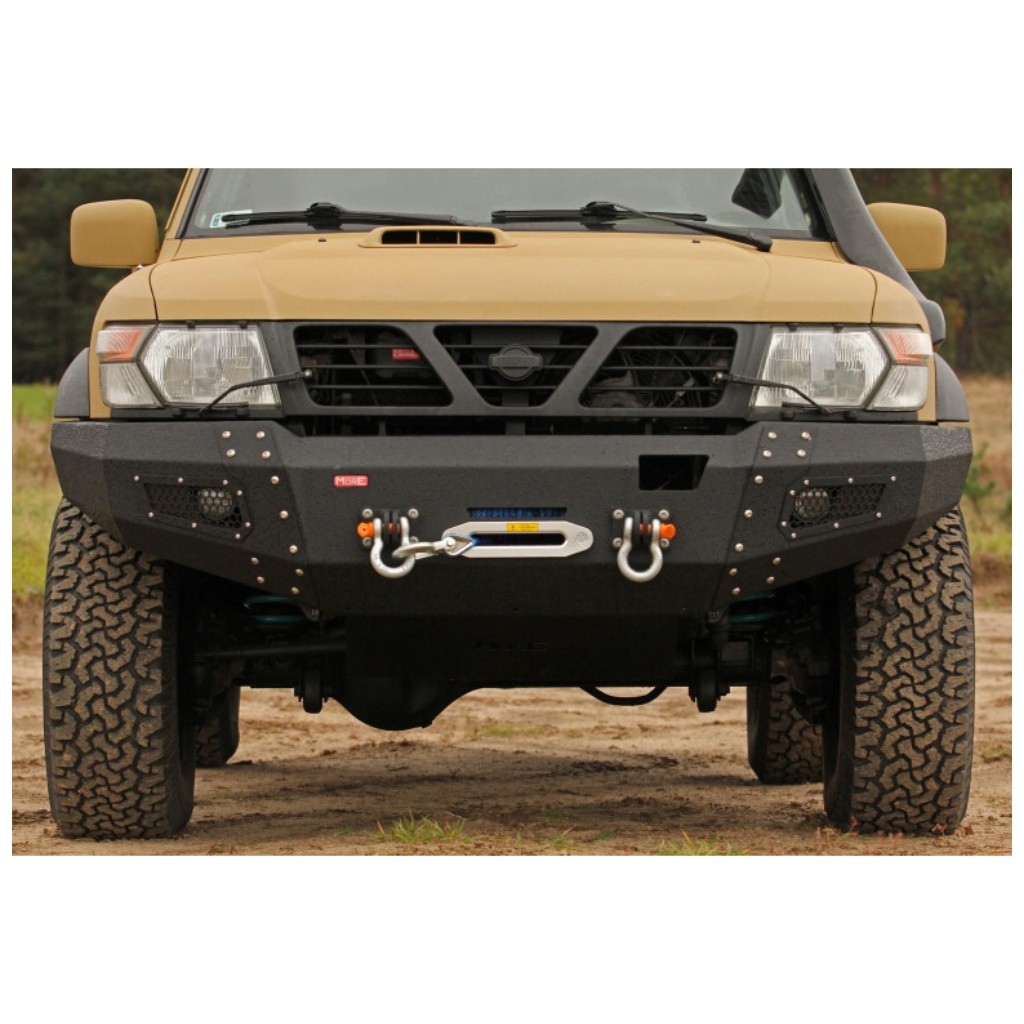 Zderzak stalowy przód z płytą pod wyciągarkę MorE 4x4 - obrazek 4