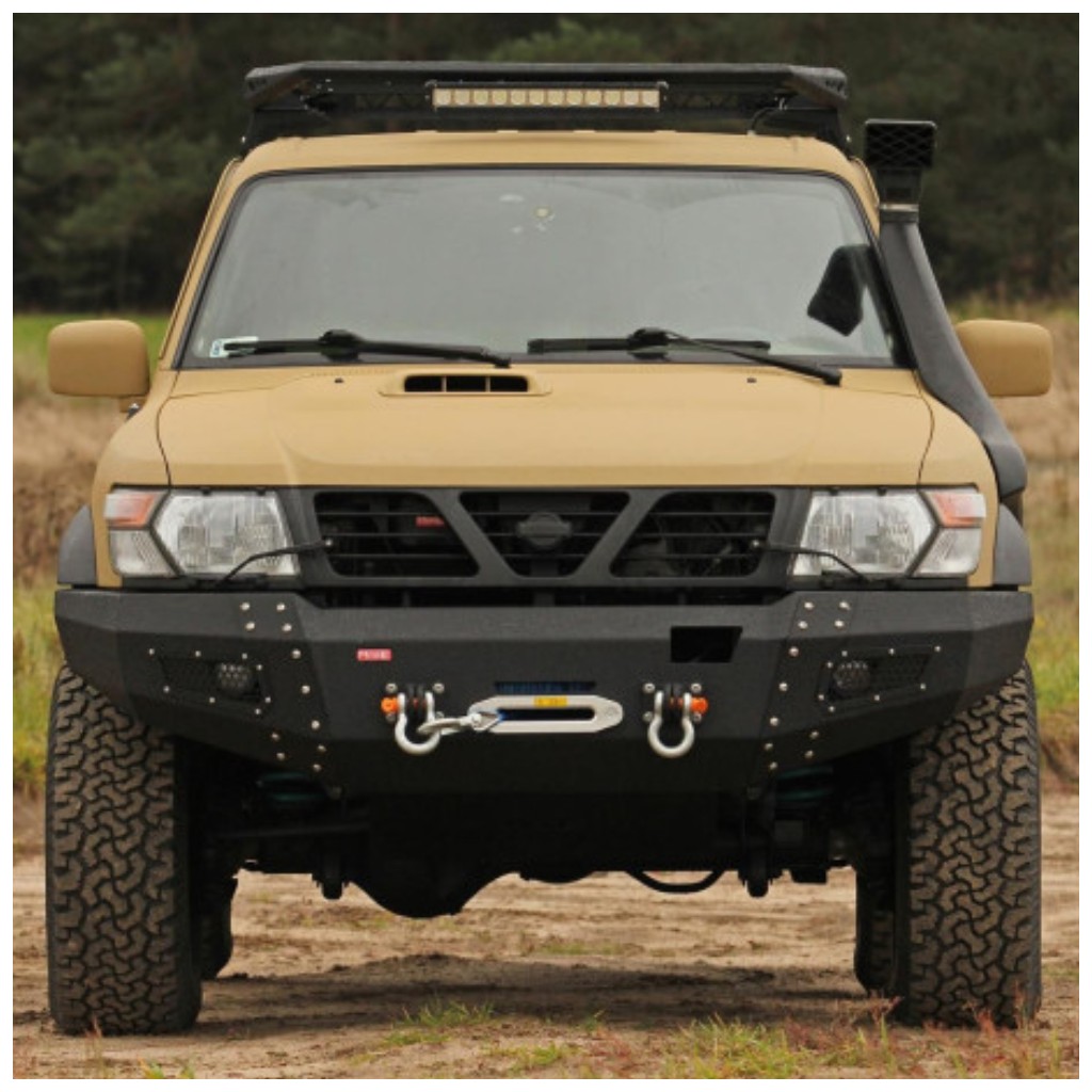 Zderzak stalowy przód z płytą pod wyciągarkę MorE 4x4 - obrazek 5