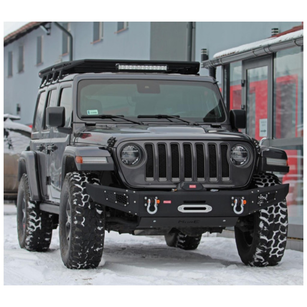 Zderzak stalowy przód z płytą pod wyciągarkę MorE 4x4 - Image 3