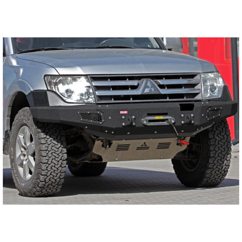 Zderzak stalowy przód z płytą pod wyciągarkę MorE 4x4 - obrazek 2