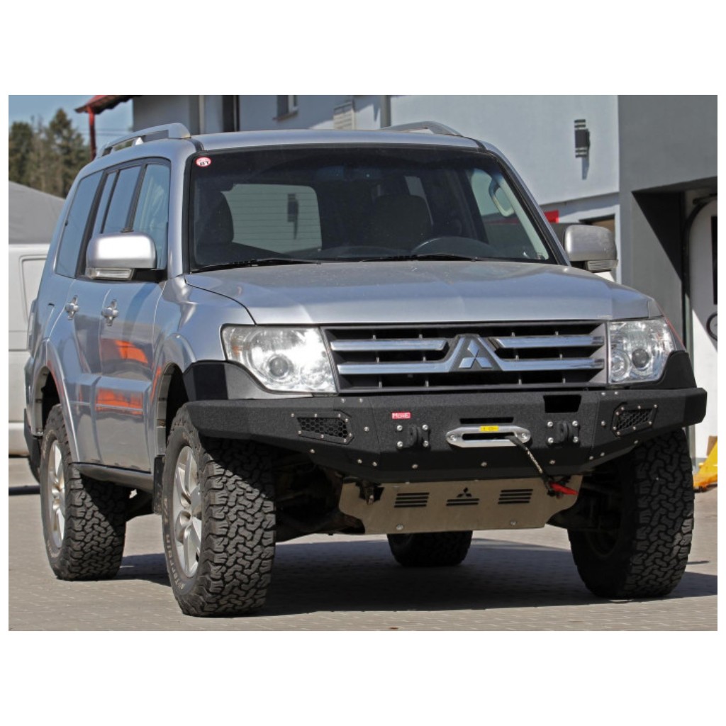 Zderzak stalowy przód z płytą pod wyciągarkę MorE 4x4 - obrazek 3