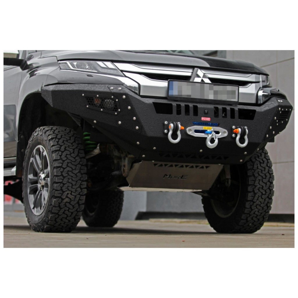 Zderzak stalowy przód z płytą pod wyciągarkę MorE 4x4 - obrazek 2