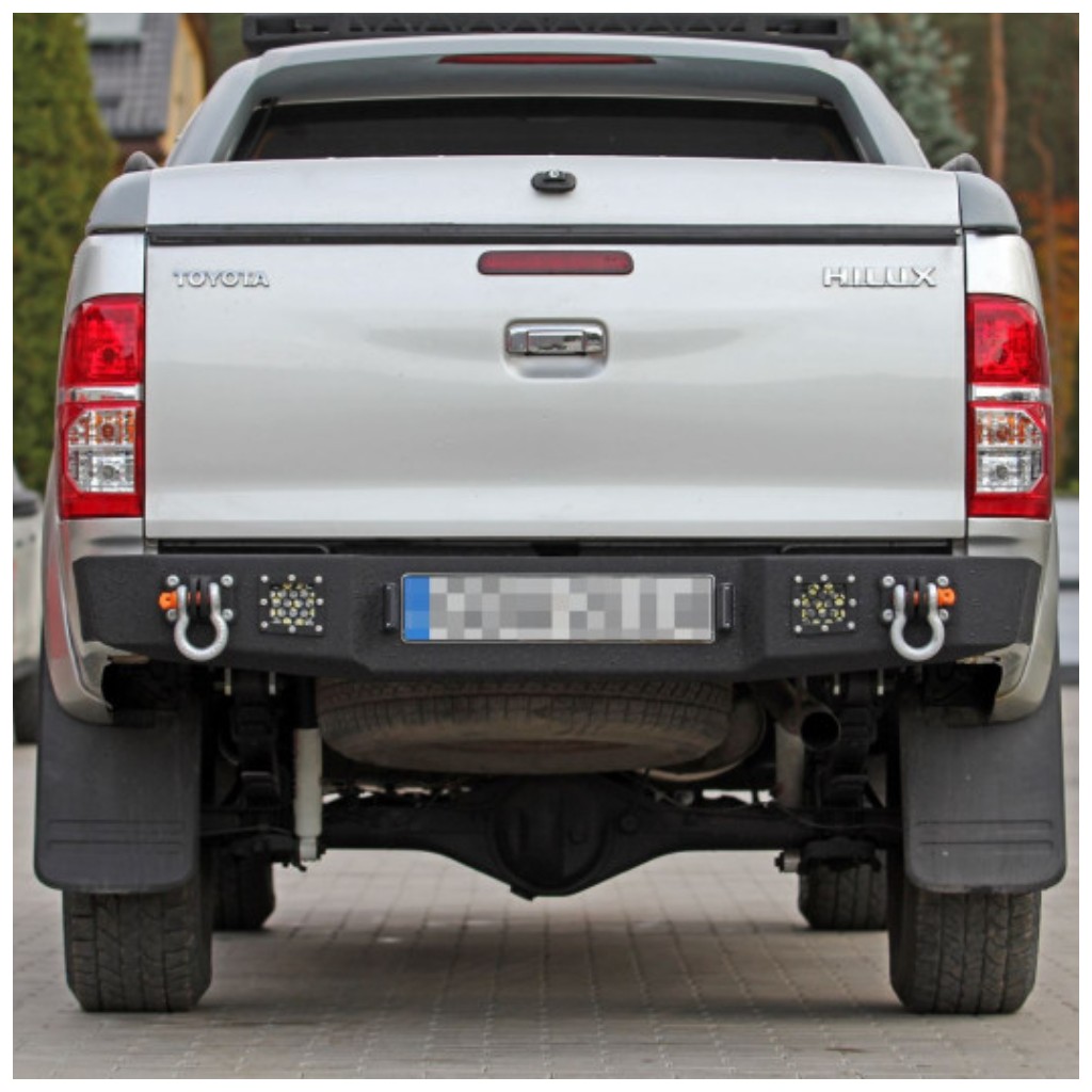 Zderzak stalowy tył MorE 4x4