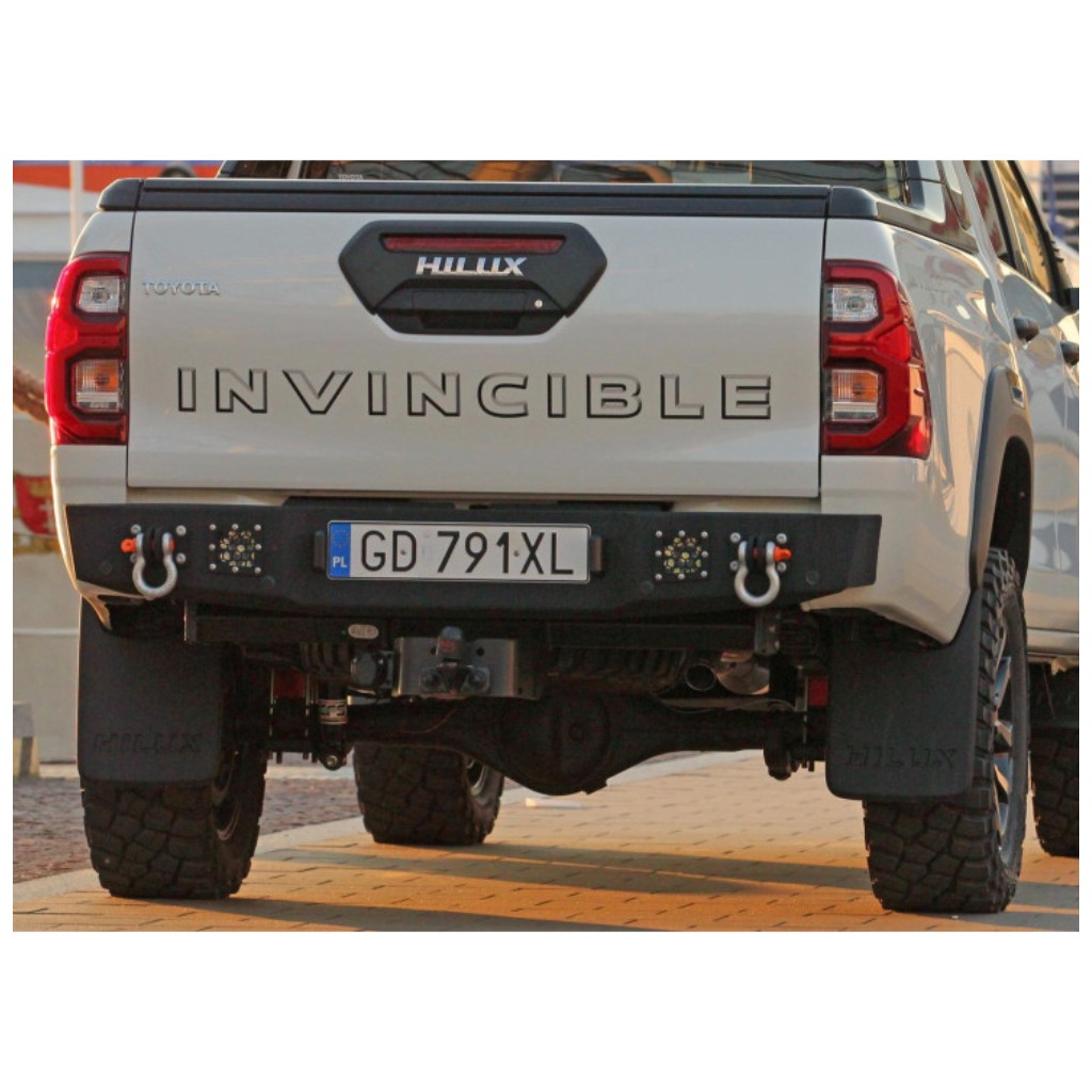 Zderzak stalowy tył MorE 4x4