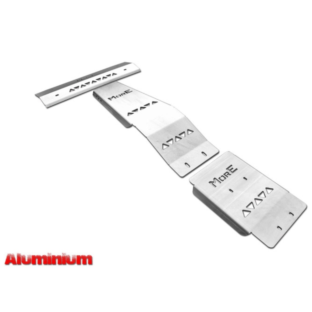 Zestaw aluminiowych płyt osłonowych 3.0L V6 CRD Diesel MorE 4x4