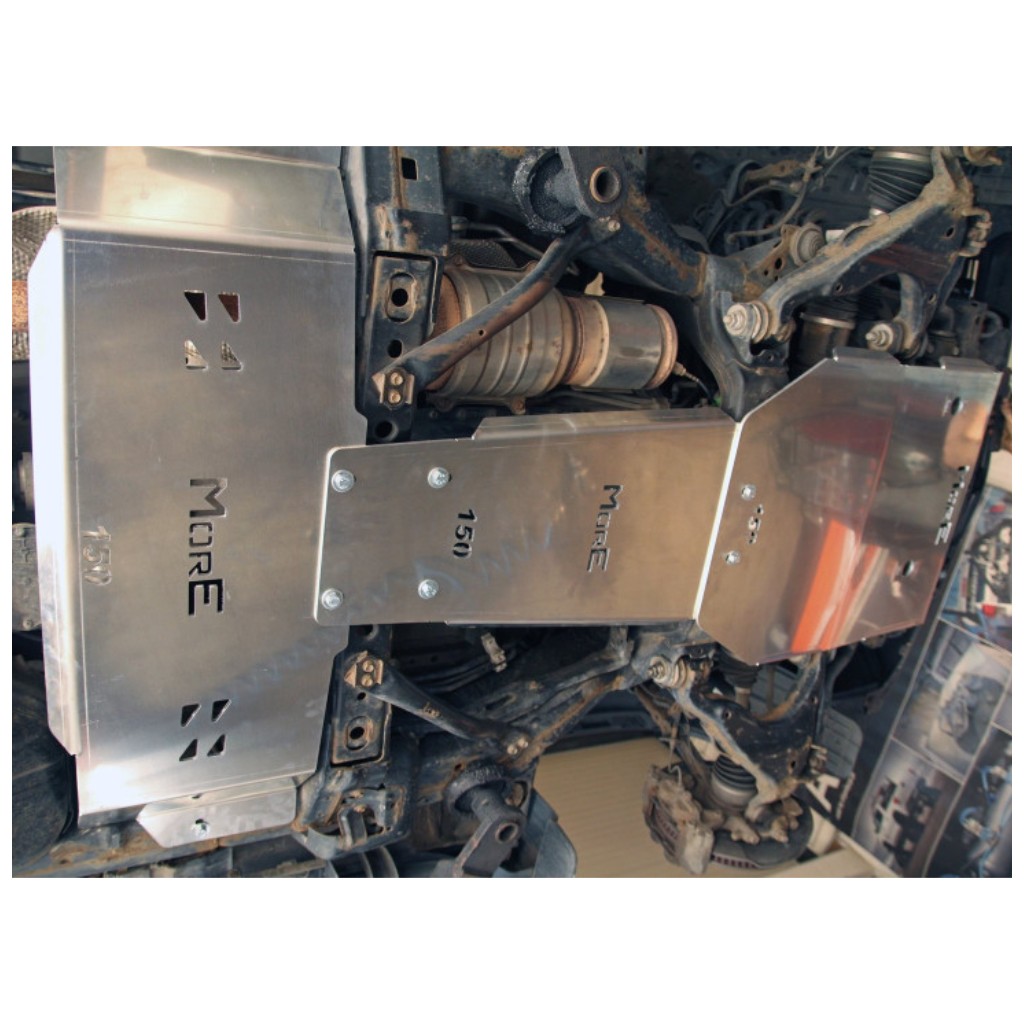 Zestaw aluminiowych płyt osłonowych Diesel 09-14 MorE 4x4 - obrazek 3