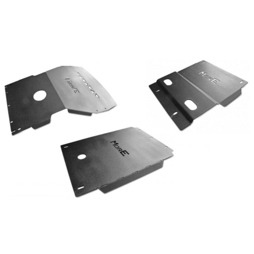 Zestaw aluminiowych płyt osłonowych do zderzaka stalowego MOZ012 MorE 4×4 Benzyna SWB