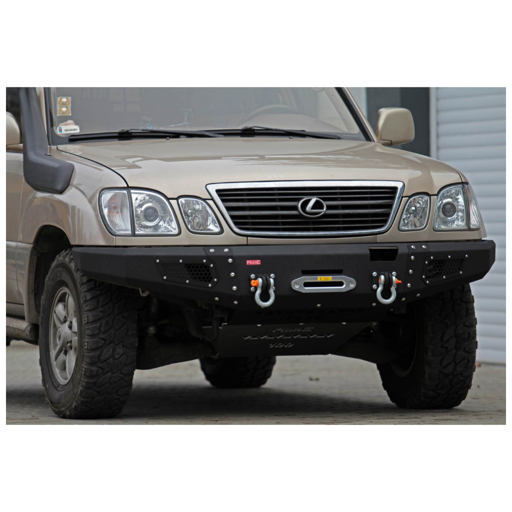 Zestaw aluminiowych płyt osłonowych do zderzaka stalowego MOZ028 MorE 4x4 Benzyna - obrazek 3