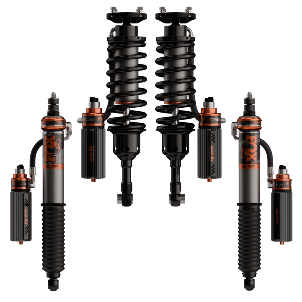 Zestaw amortyzatorów FOX Factory Race 3.2 Live Valve Reservoir Lift 2-3"