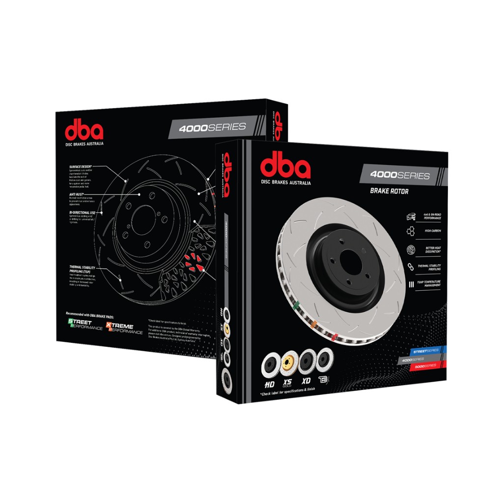 Zestaw hamulcowy tył DBA T3 4000 Xtreme Performance - Image 4