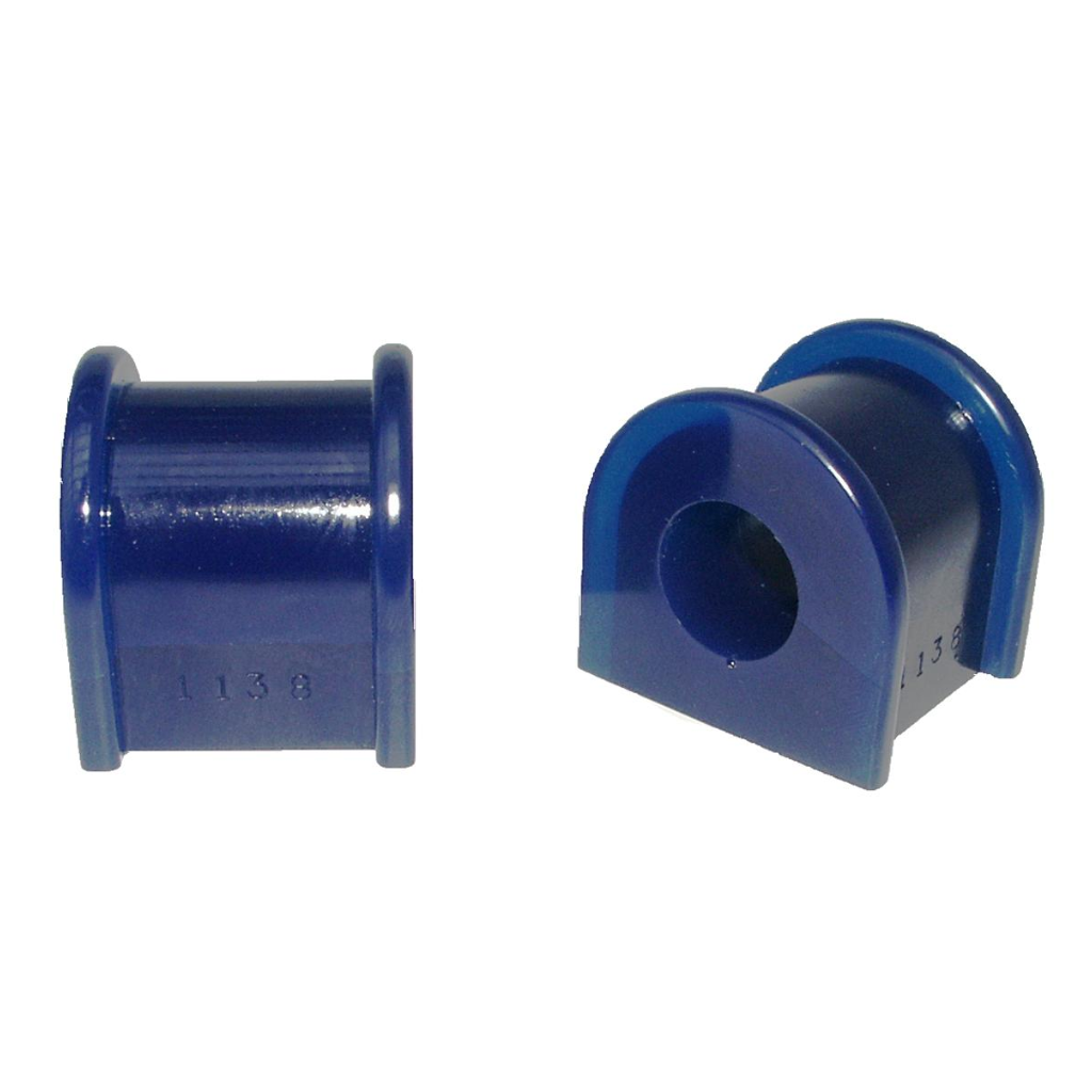 Zestaw poliuretanowych tulei drążka stabilizatora przód SuperPro 21mm
