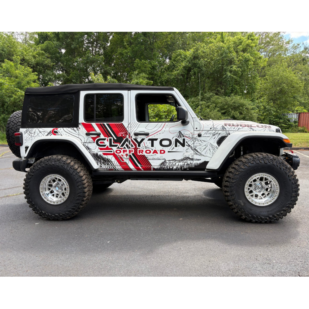 Zestaw zawieszenia Long Arm Clayton Overland+ Lift 4,5" - obrazek 3