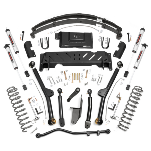 Zestaw zawieszenia Long Arm z amortyzatorami V2 Monotube Rough Country Lift 4,5″
