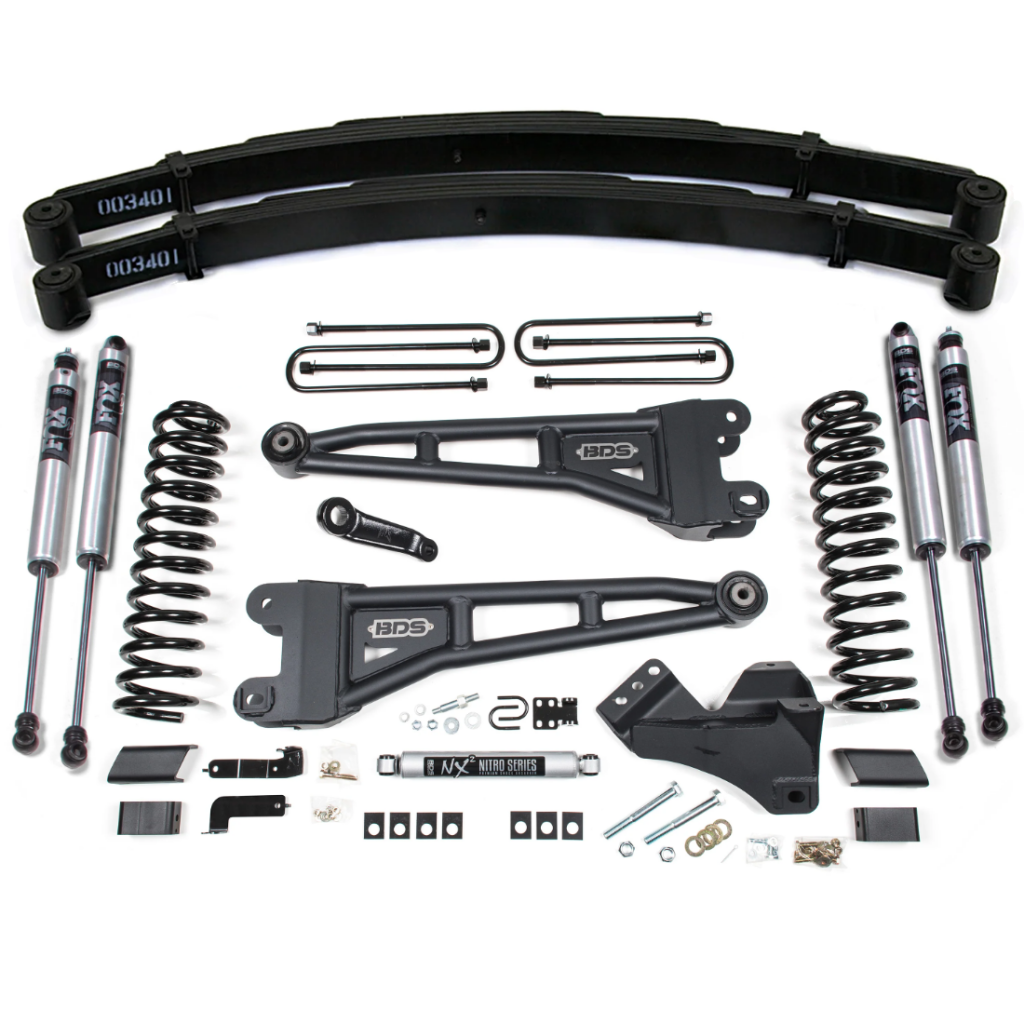 Zestaw zawieszenia Radius arm z resorami BDS Lift 5" Benzyna zwykłe resory