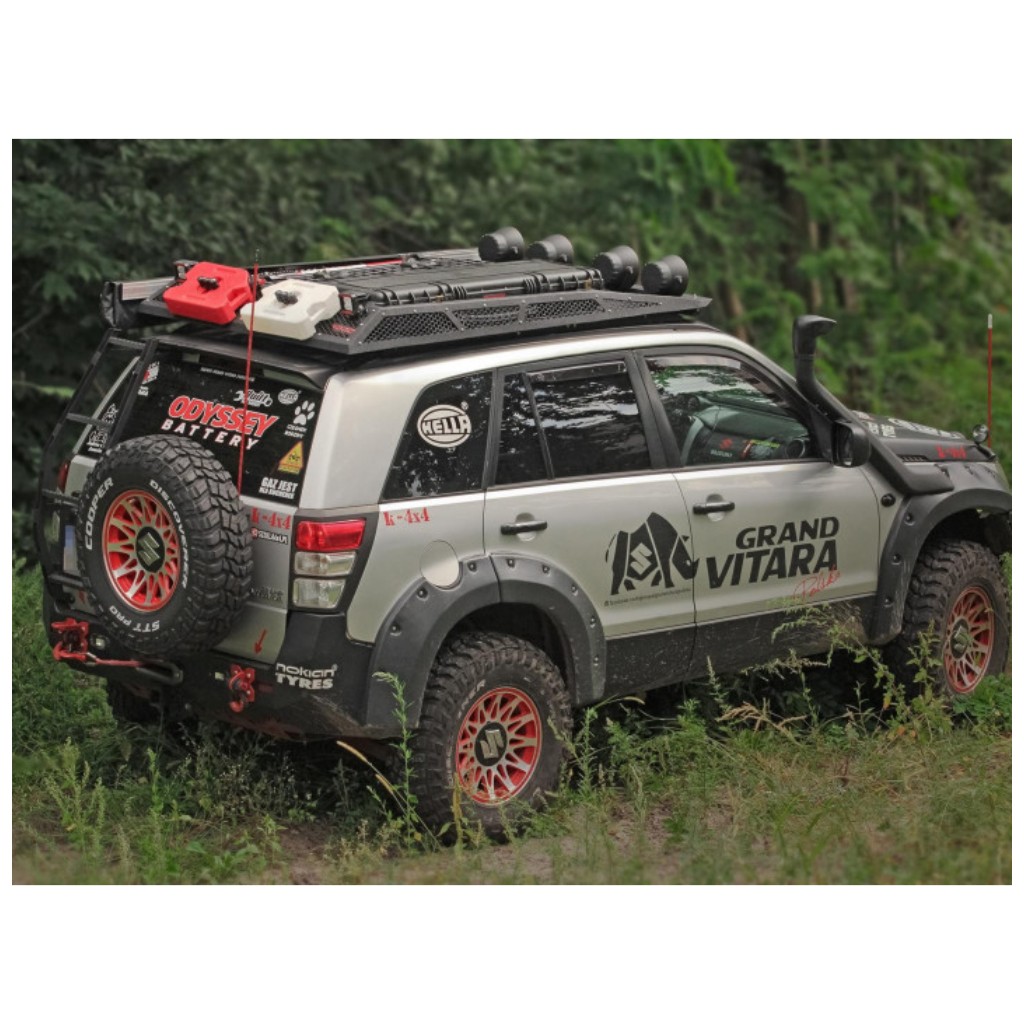 Bagażnik dachowy koszowy MorE 4x4 z relingami - obrazek 4