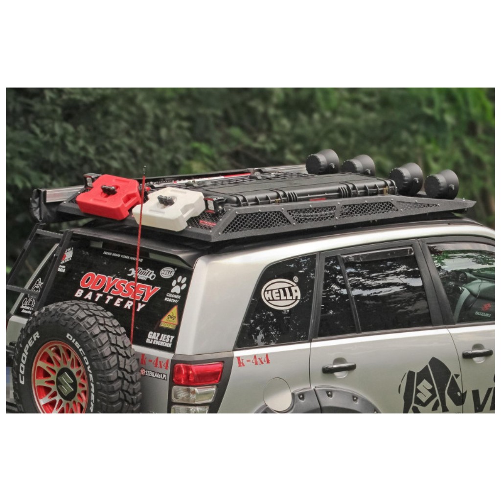 Bagażnik dachowy koszowy MorE 4x4 z relingami - obrazek 5