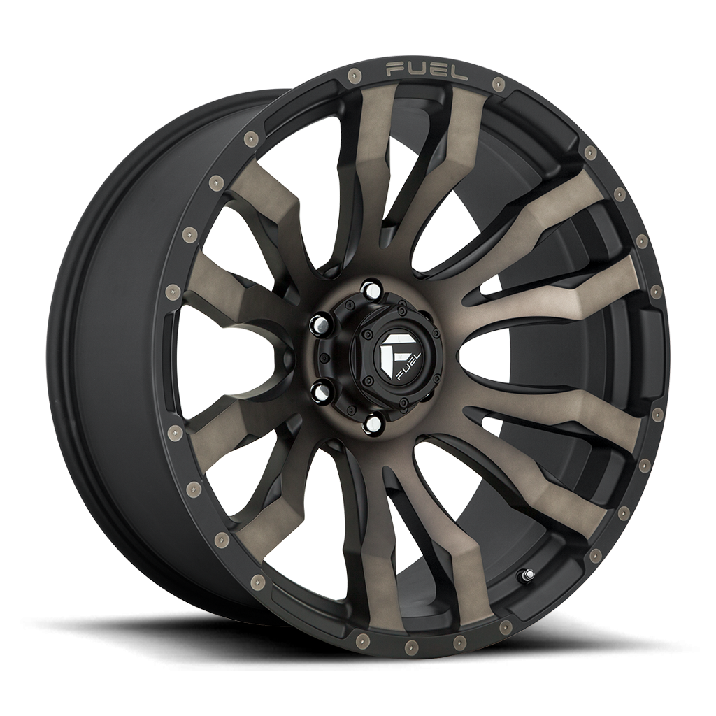 Felga aluminiowa D674 BLITZ Matte Black Double Dark Tint FUEL