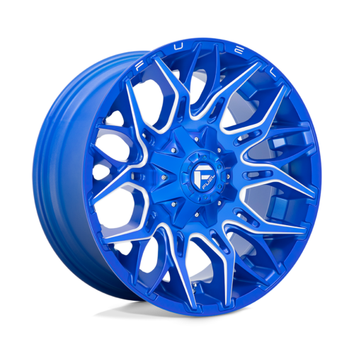 Felga aluminiowa D770 TWITCH Anodized Blue Milled FUEL