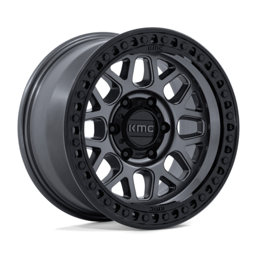 Felga aluminiowa KM549 GRS Gloss Gunmetal W/ Gloss Black Lip KMC