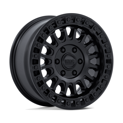 Felga aluminiowa KM552 IMS Matte Black W/ Gloss Black Lip KMC