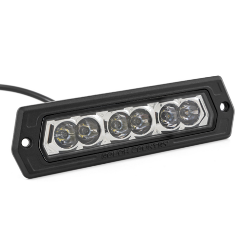 Lampy LED 6″ Spot wpuszczane Rough Country Chrome Series
