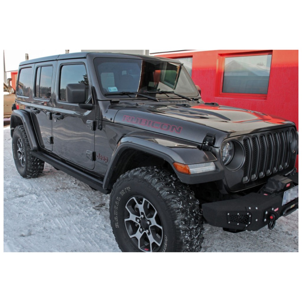 Progi boczne stalowe montowane do ramy MorE 4x4 - Image 3