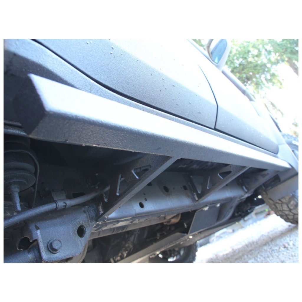 Progi boczne stalowe montowane do ramy MorE 4x4 LWB - Image 4