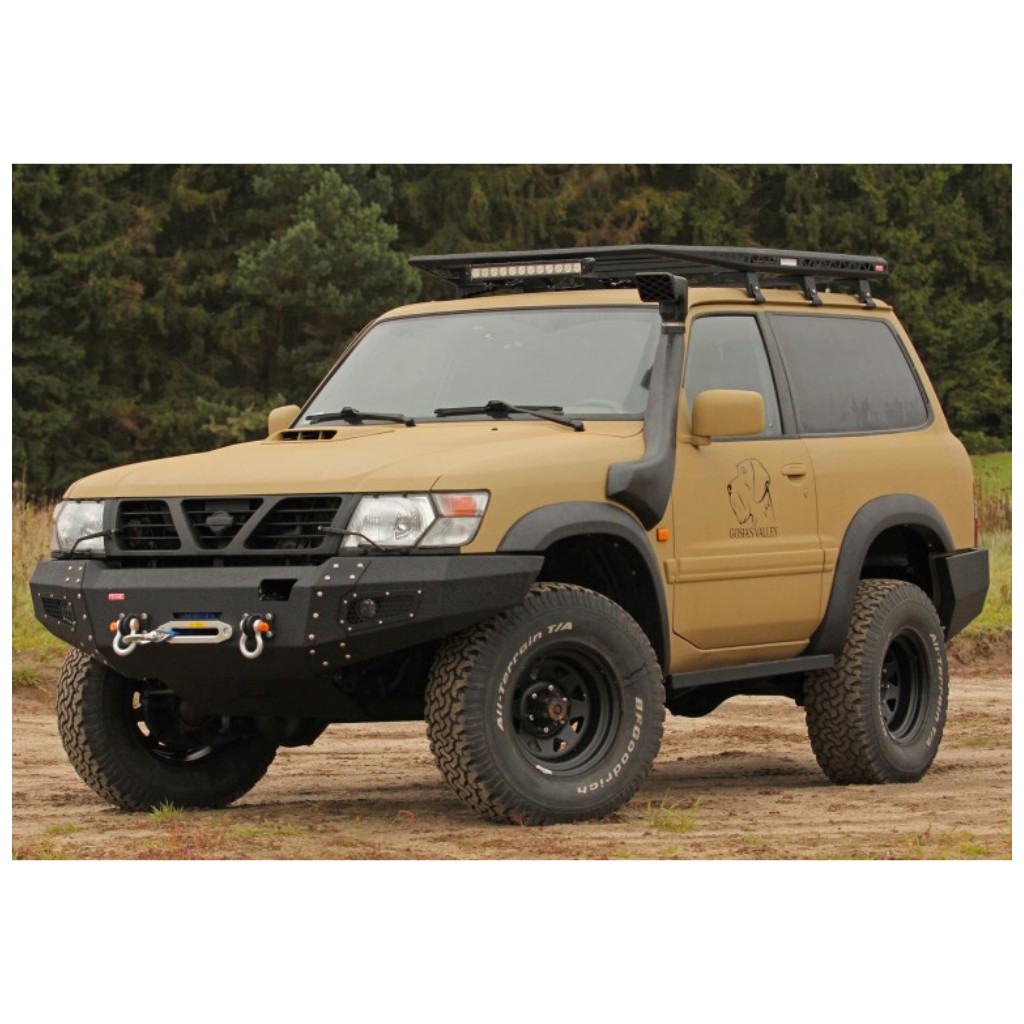 Progi boczne stalowe montowane do ramy MorE 4x4 SWB 97-04 - Image 2
