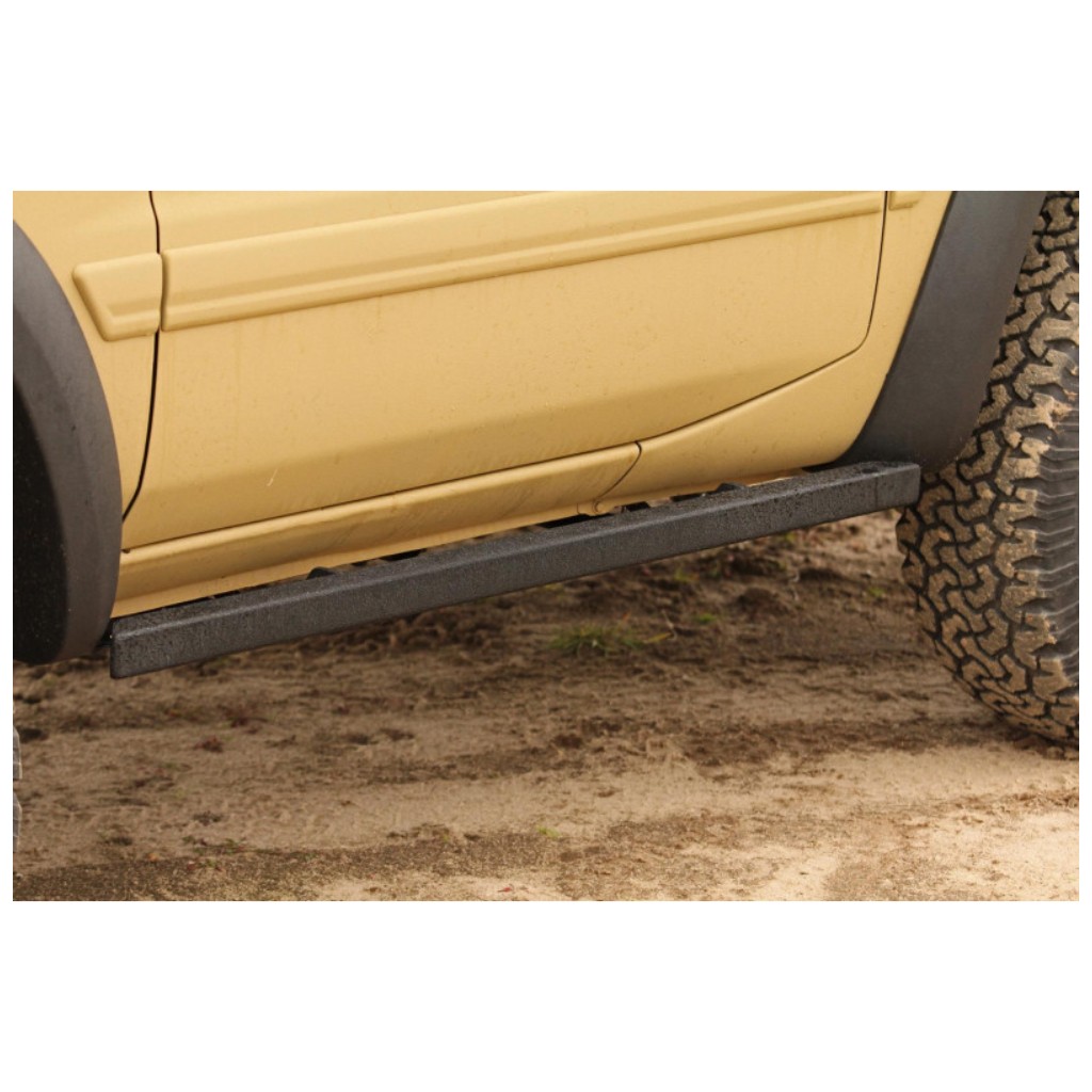 Progi boczne stalowe montowane do ramy MorE 4x4 SWB 97-04 - Image 3