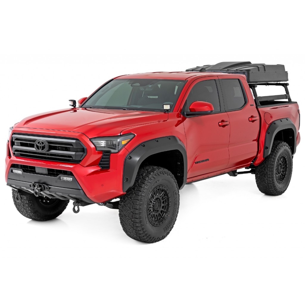 Zestaw lamp 2" LED Spot Beam doświetlających Rough Country Black Series - obrazek 5