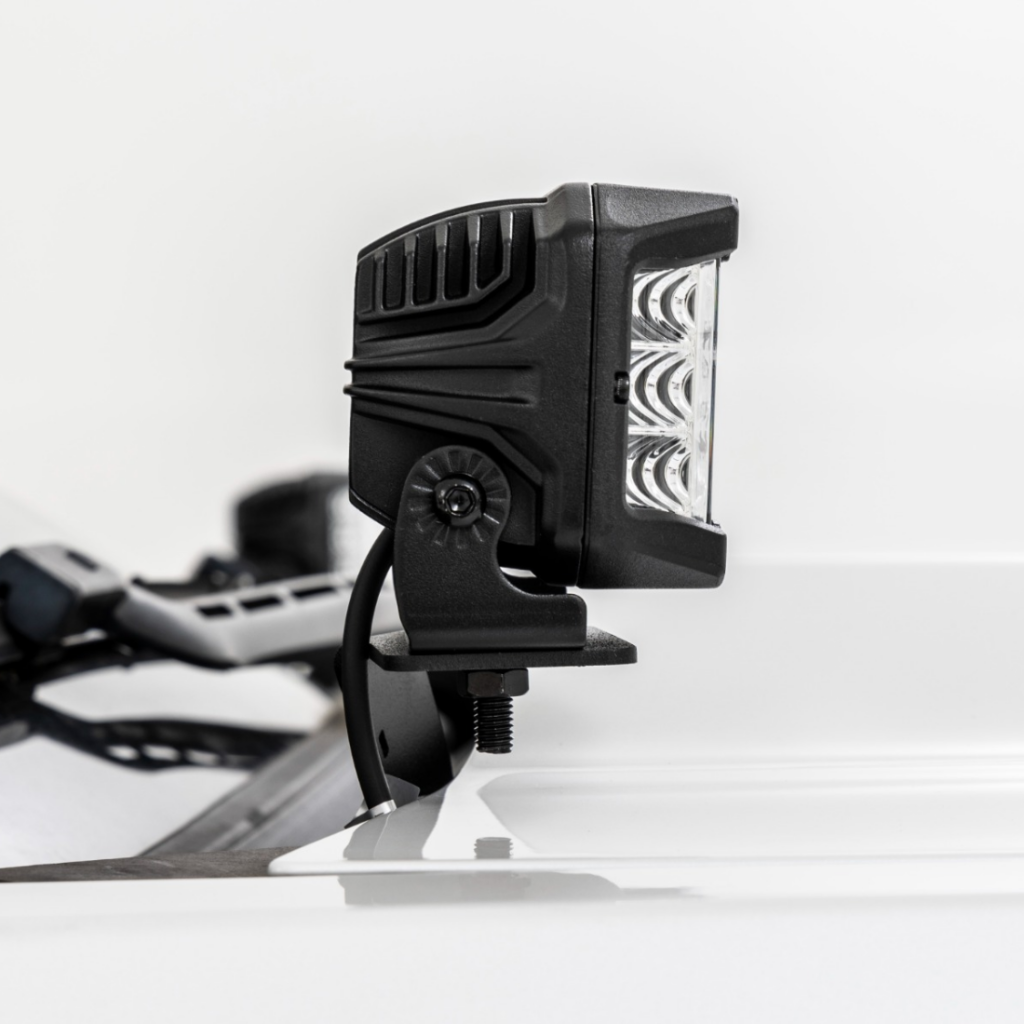 Zestaw lamp 3" Osram LED Wide Beam doświetlających Rough Country - obrazek 5